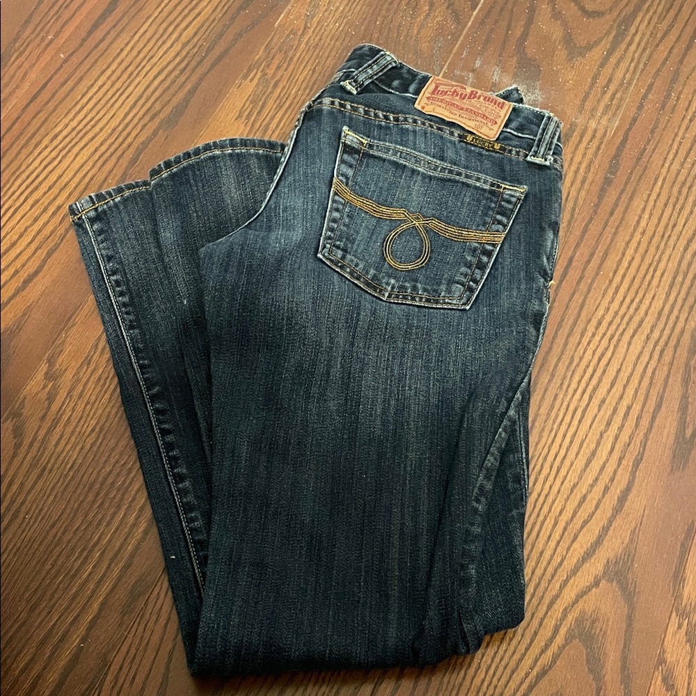 Lucky Brand Dark Blue Denim Jeans